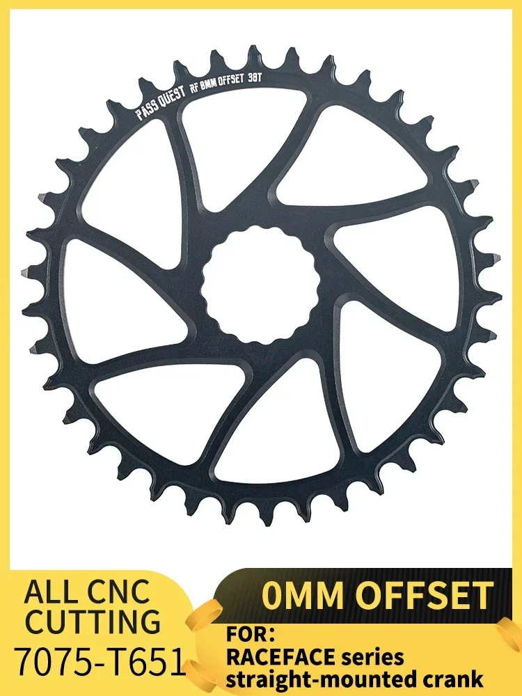 Mountain Biking Races - RACE FACE (Offset 0mm) Chainring Oval