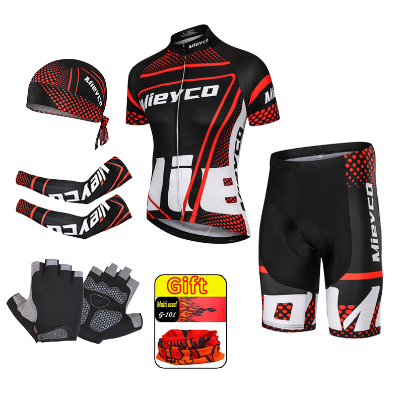 Mountain Biking Races - Mieyco Setelan Pakaian Bersepeda Pria Jersey