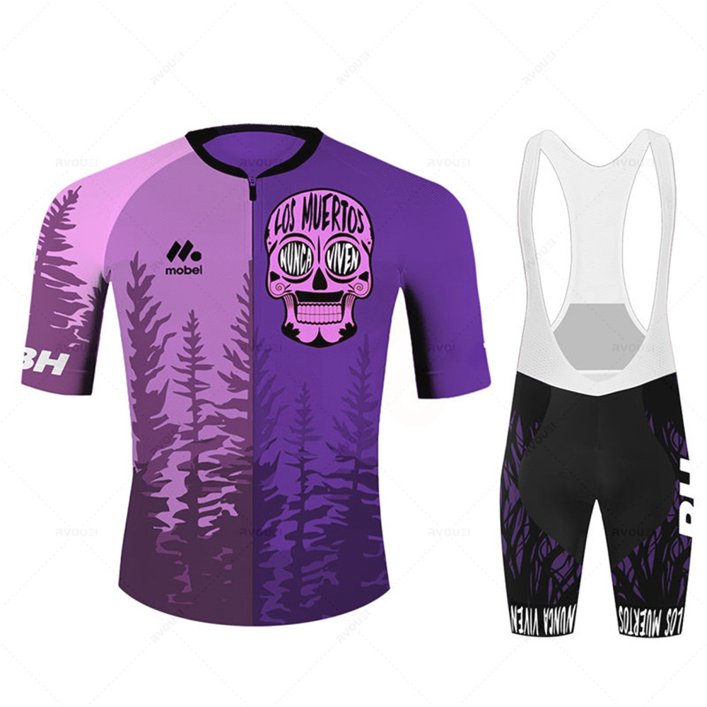 Mountain Biking Trousers - Set Jersey Bersepeda Musim Panas Tim