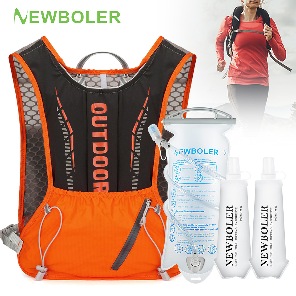Mountain Biking Vest - NEWBOLER Tas Olahraga Luar Ruangan untuk
