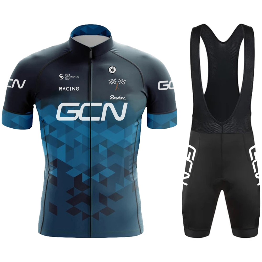 Mountain Biking Trousers - RAUDAXGCN setelan bersepeda lengan pendek, setelan
