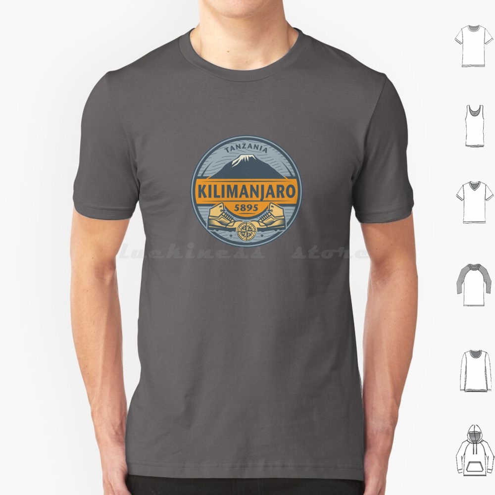 Mountain Biking Camp - Kilimanjaro, Tanzania T Shirt Ukuran Besar