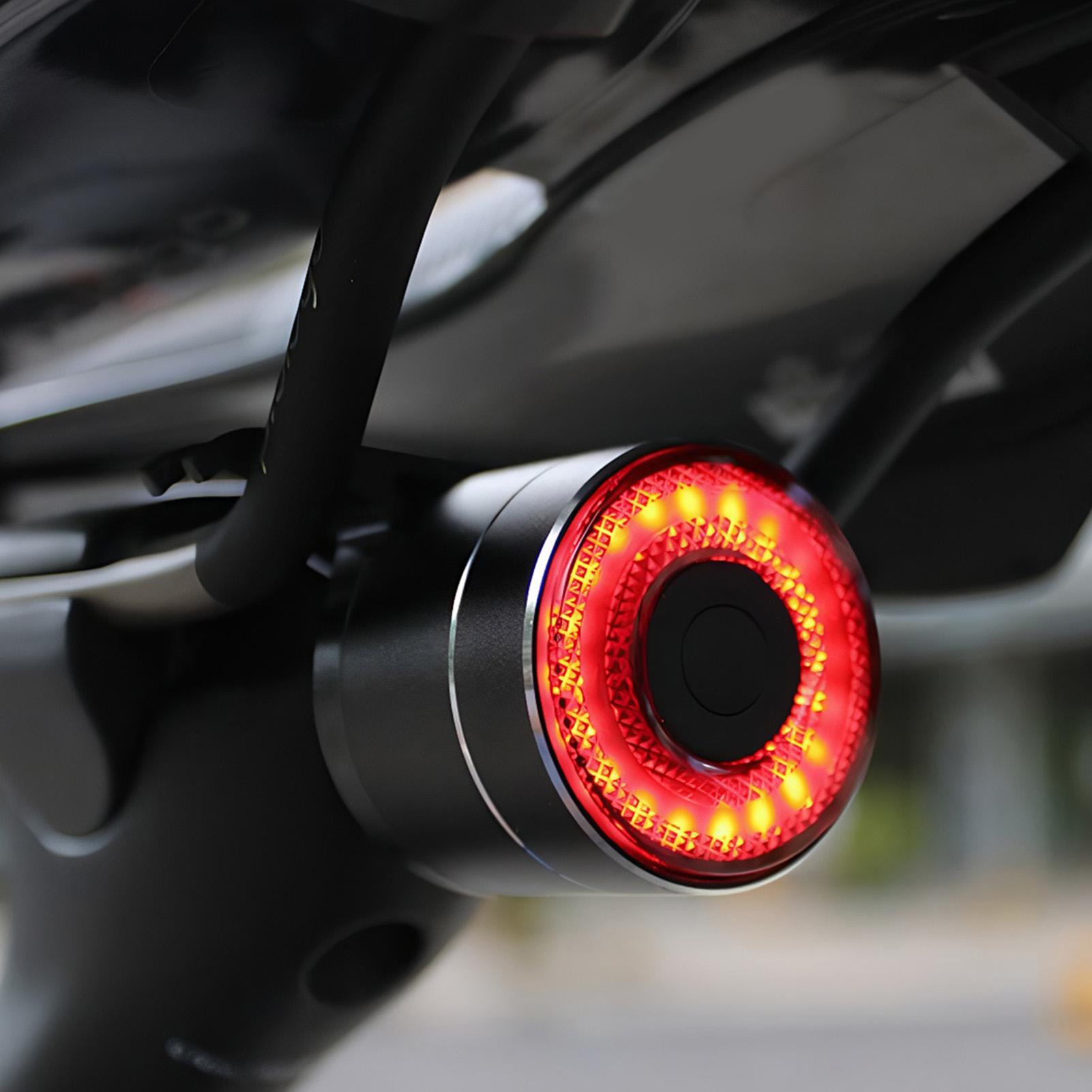 Mountain Biking Camp - Lampu Belakang Sepeda Lampu Sensor Ekor