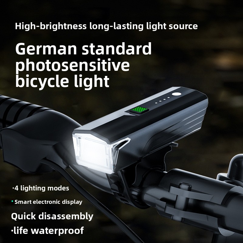 Lampu Sepeda Gunung Tahan Air, - Mountain Biking Essentials ulasan dan harga