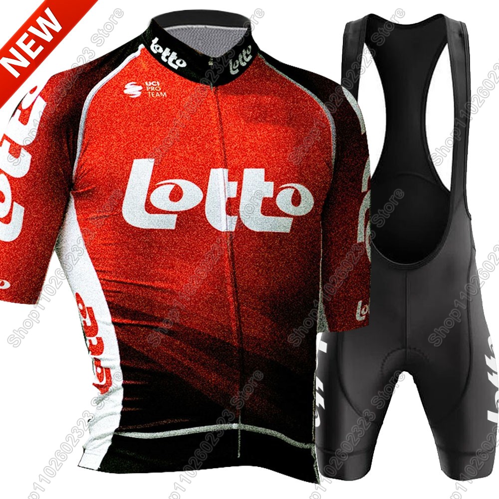 Set Jersey Bersepeda Tim Lotto - Mountain Biking Trousers ulasan dan harga
