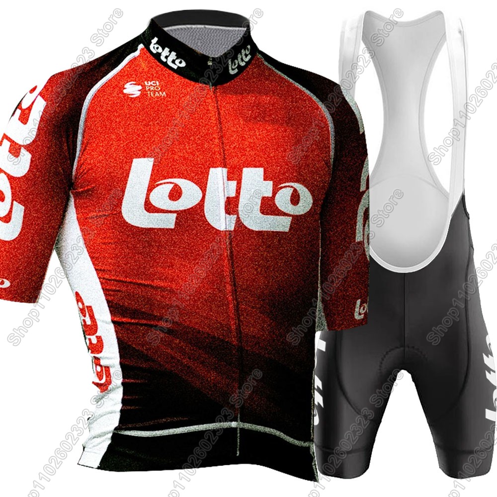 Set Jersey Bersepeda Tim Lotto - Mountain Biking Trousers ulasan dan harga