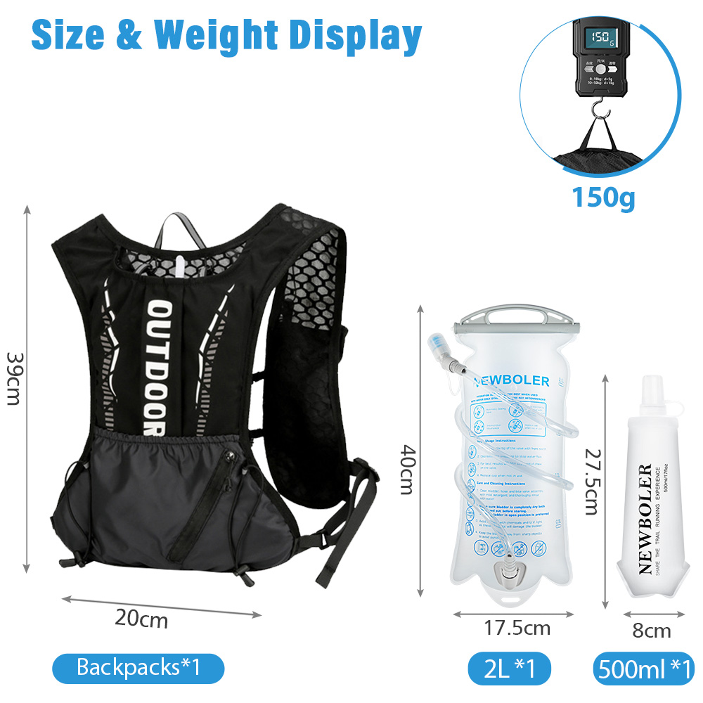 NEWBOLER Tas Olahraga Luar Rua - Mountain Biking Vest ulasan dan harga