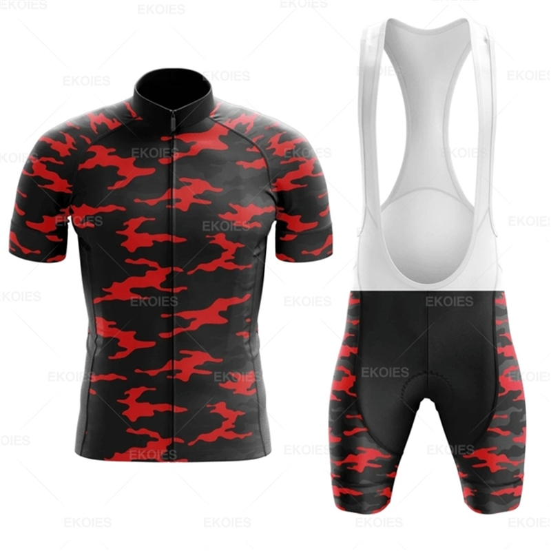 Set Jersey kamuflase bersepeda - Mountain Biking Races ulasan dan harga