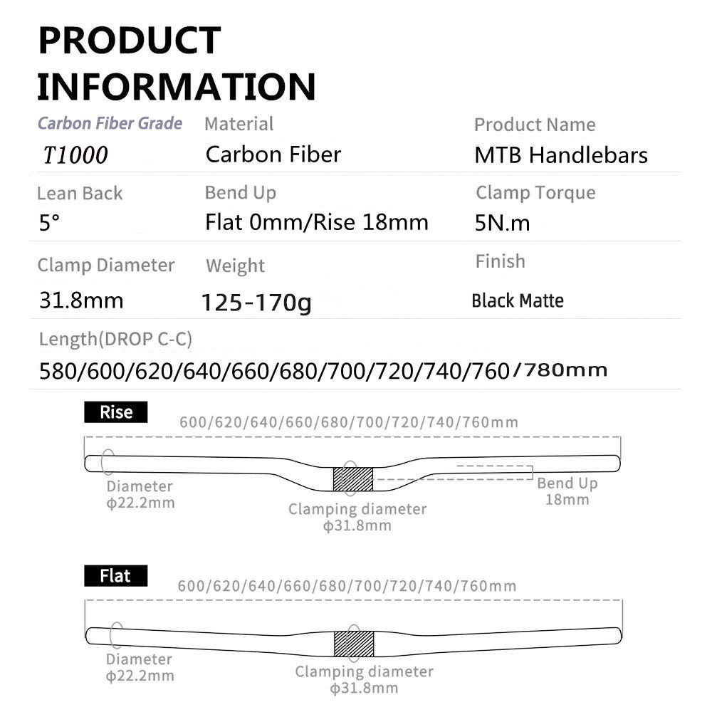 Stang Sepeda Karbon RACE SPEED - Mountain Biking Races ulasan dan harga