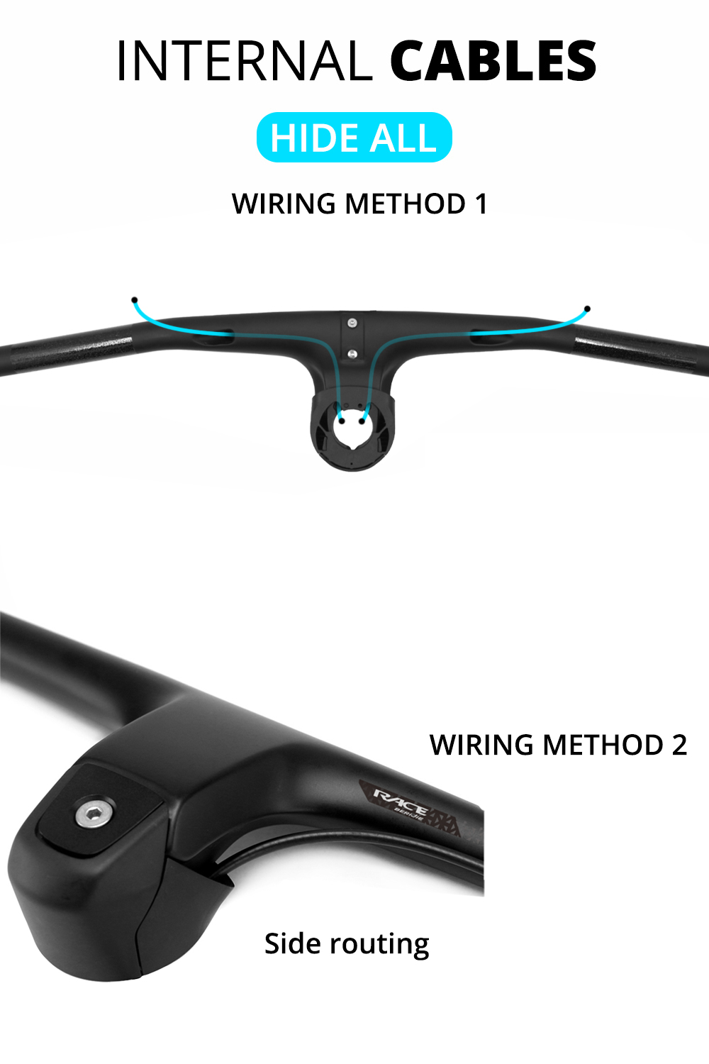 RACE -30 °   Stang Sepeda Gunu - Mountain Biking Races ulasan dan harga